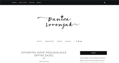 Desktop Screenshot of danicalovenjak.com